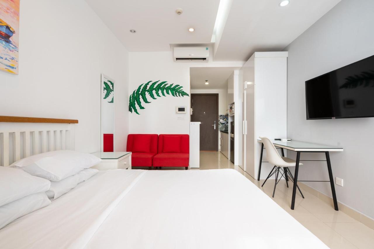 River Inn Apartment With Pool & Gym โฮจิมินห์ซิตี้ ภายนอก รูปภาพ