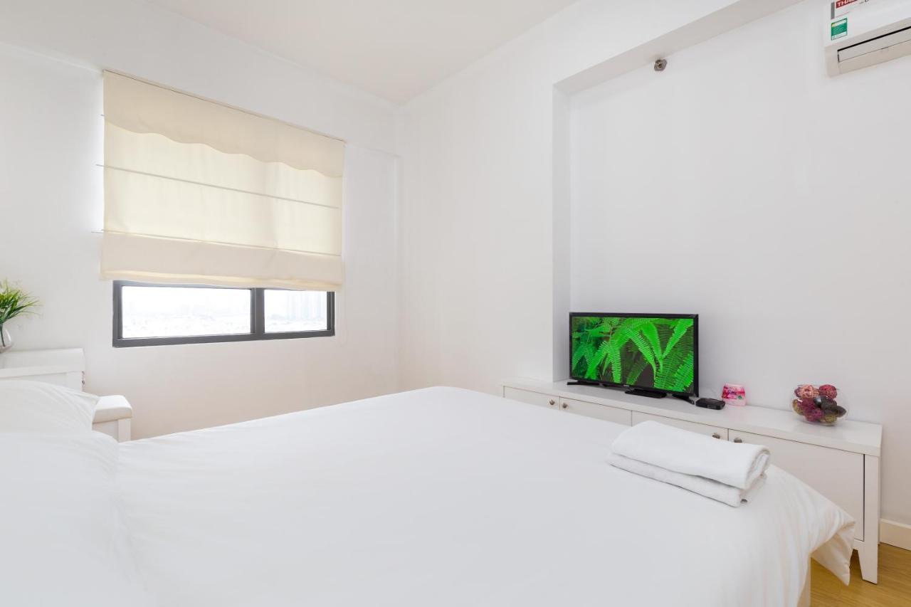 River Inn Apartment With Pool & Gym โฮจิมินห์ซิตี้ ภายนอก รูปภาพ