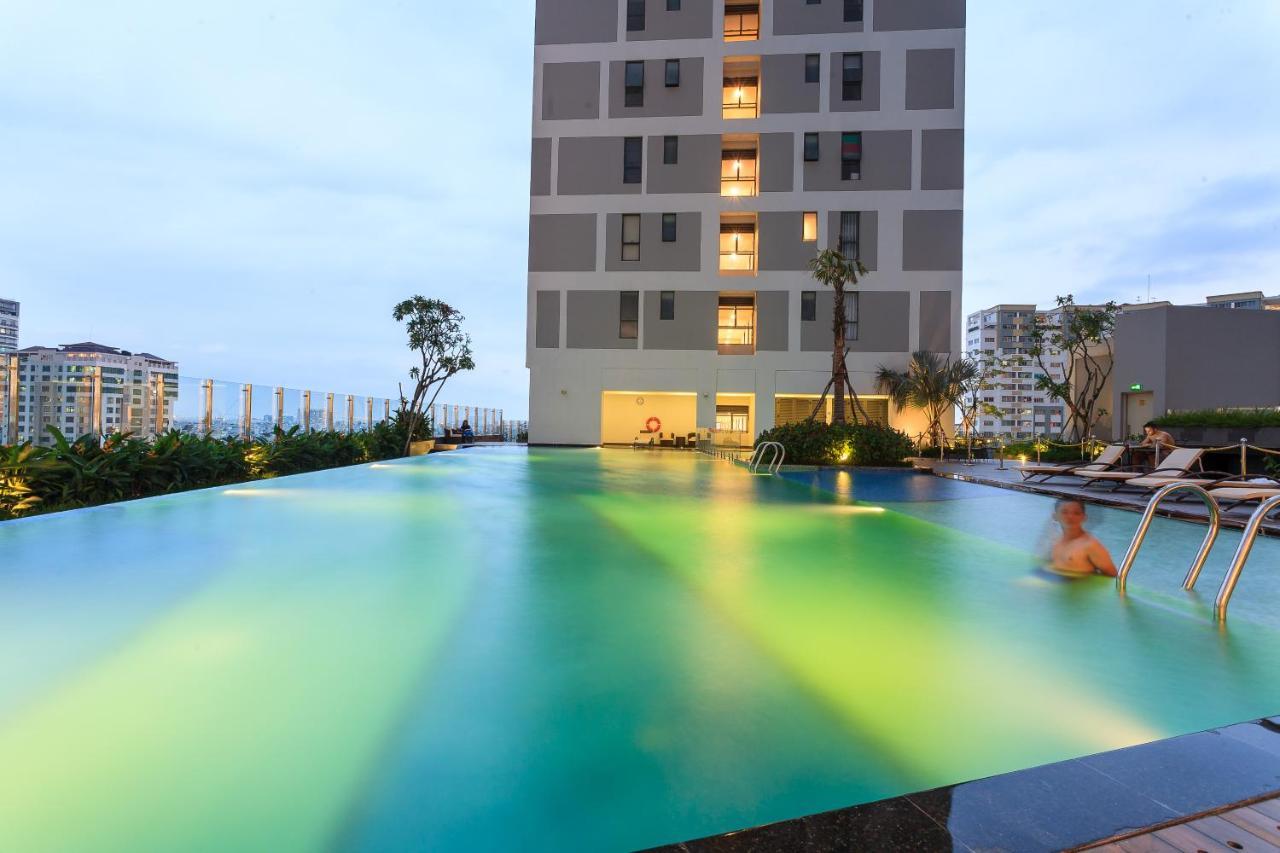 River Inn Apartment With Pool & Gym โฮจิมินห์ซิตี้ ภายนอก รูปภาพ