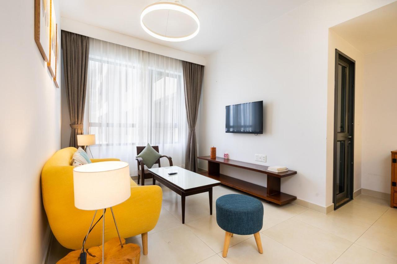 River Inn Apartment With Pool & Gym โฮจิมินห์ซิตี้ ภายนอก รูปภาพ