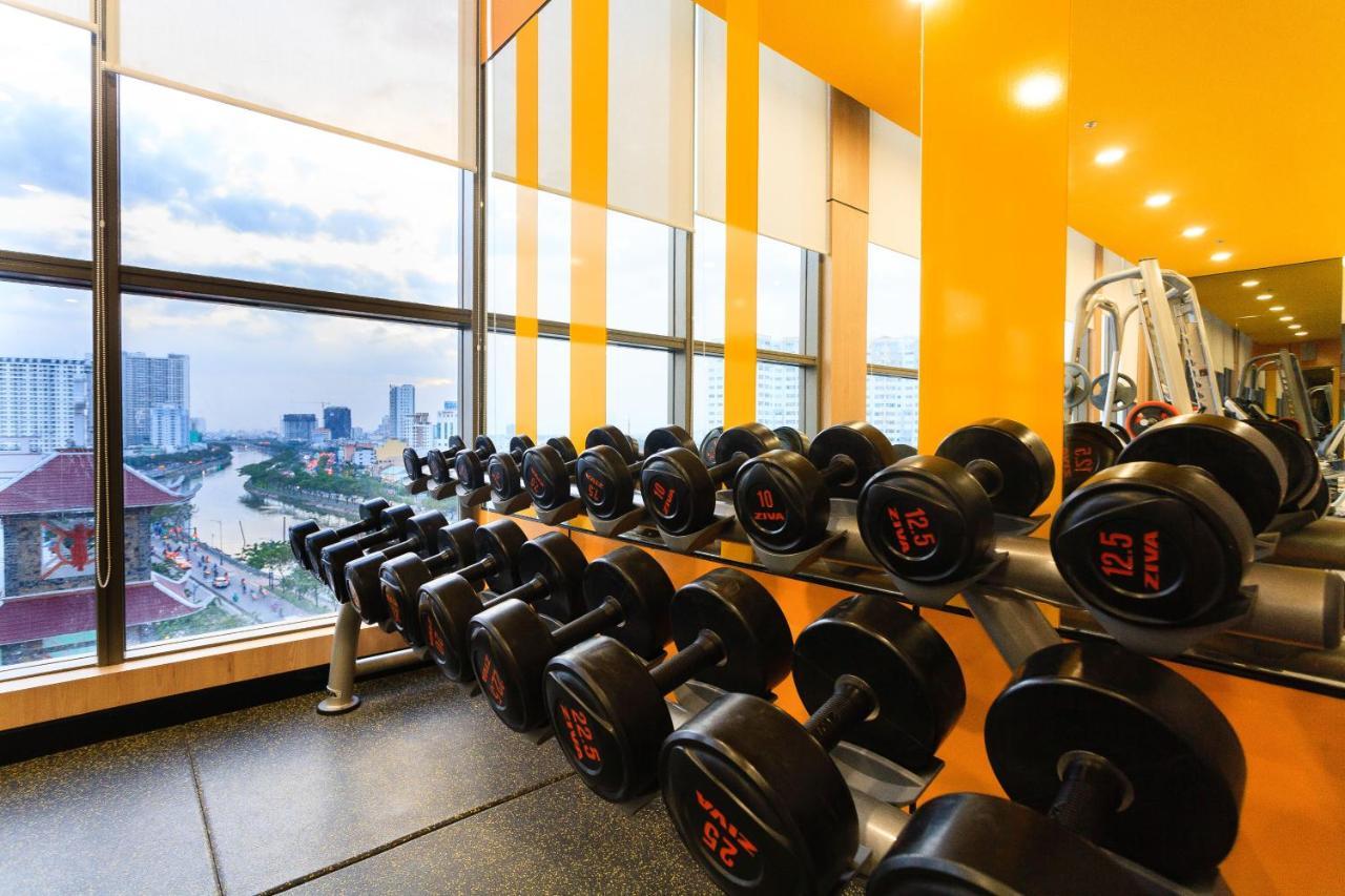 River Inn Apartment With Pool & Gym โฮจิมินห์ซิตี้ ภายนอก รูปภาพ